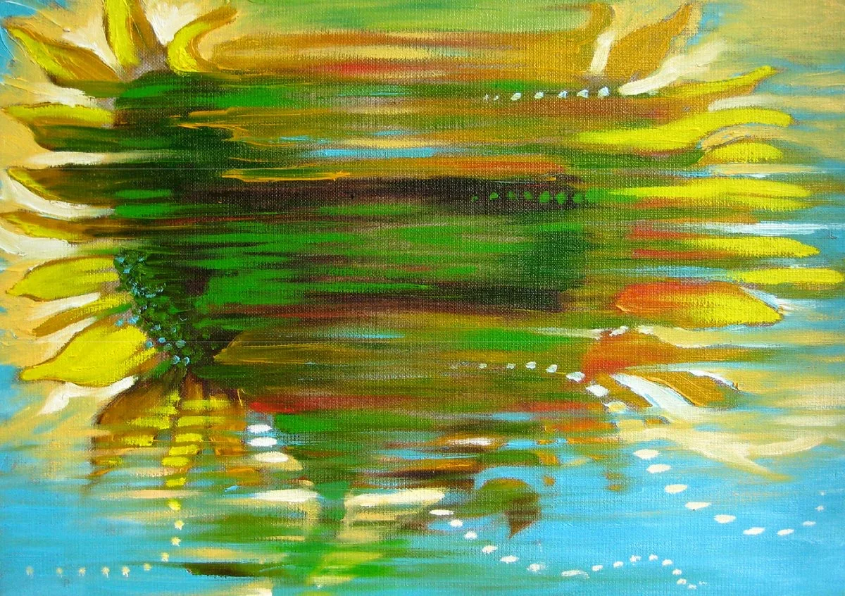 Sonnenblume, Sommergruss 2009 von Ezahn Bueraheng.