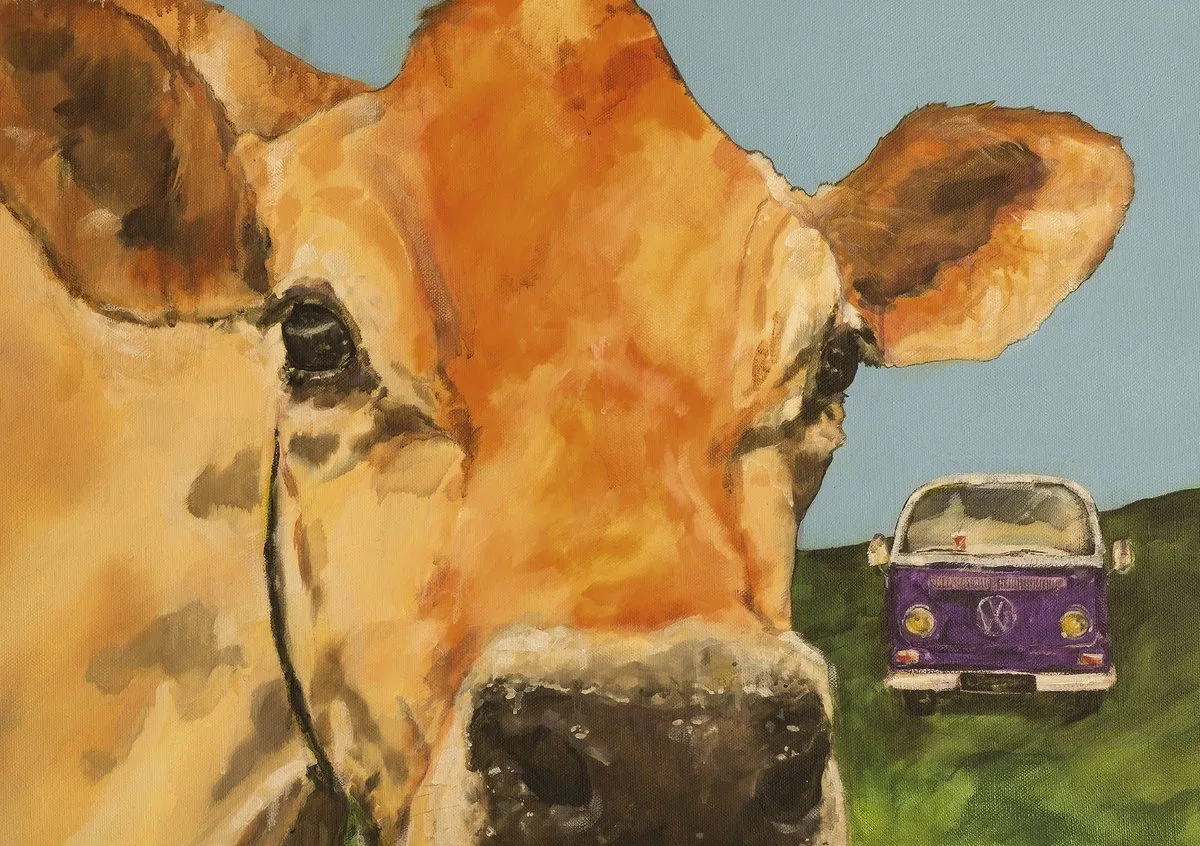 Campercow, Sommergruss 2015 von Lorraine Fletcher.